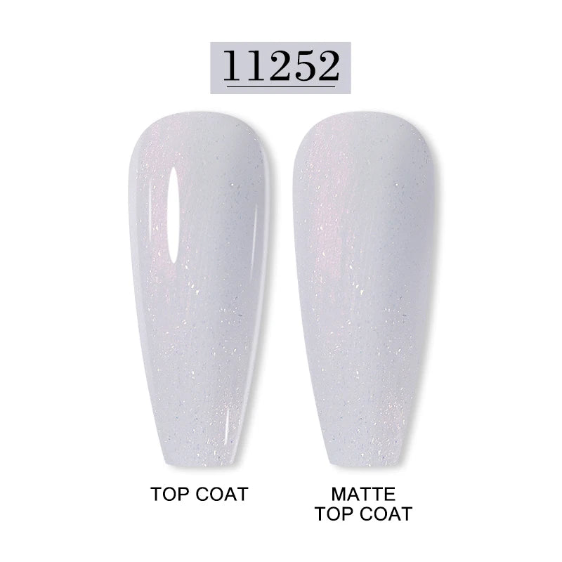 Arte Clavo 15ml Fashion Gel Nail Polish – HEMA & TPO Free Red Glitter UV LED Soak Off Nail Varnish