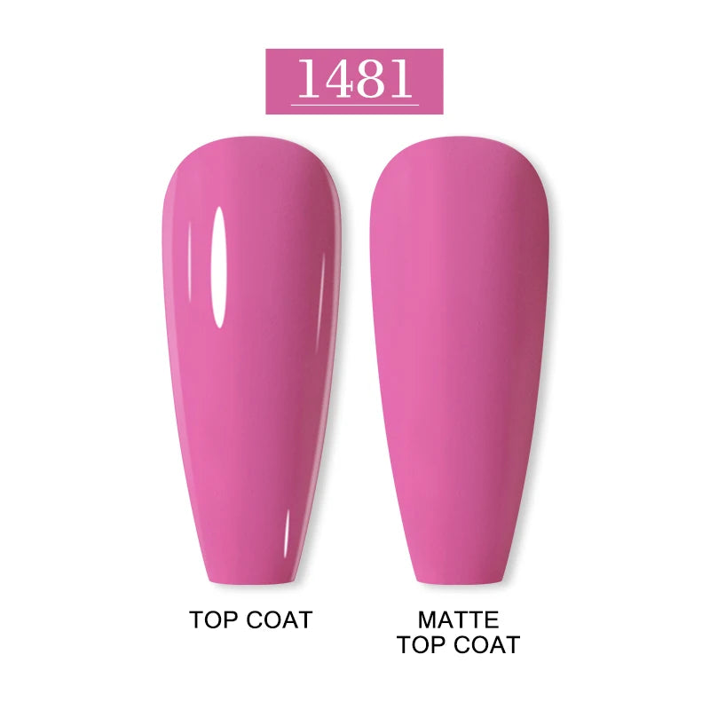 Arte Clavo 15ml Fashion Gel Nail Polish – HEMA & TPO Free Red Glitter UV LED Soak Off Nail Varnish