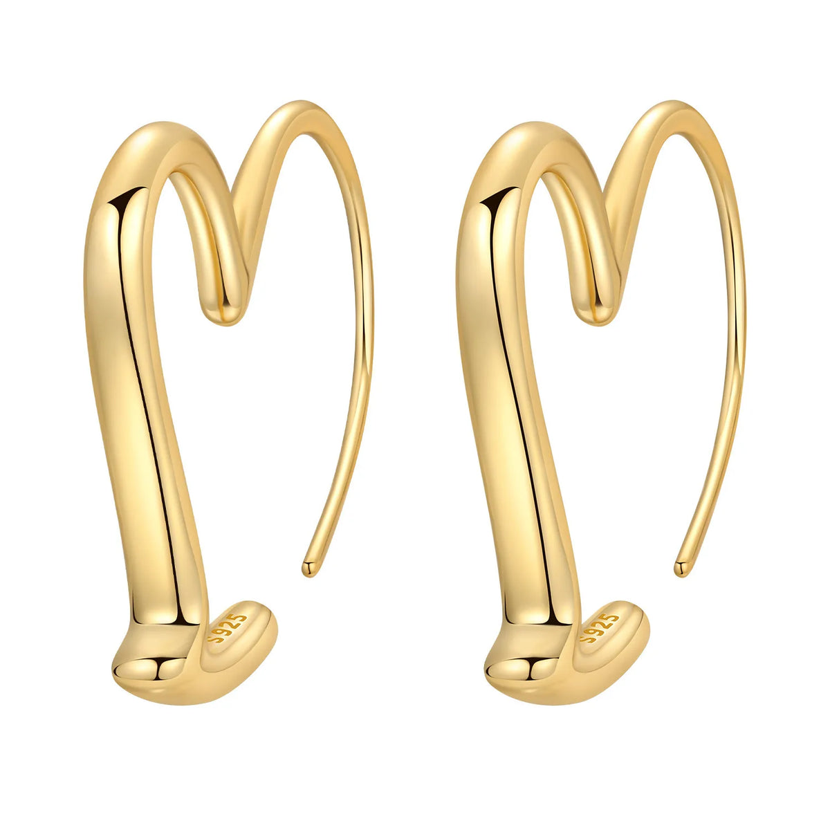 Orstarry S925 Sterling Silver 18k Gold Modern Square Earrings Hoop Earrings For Women Jewelry Original Trendy Anniversary Gifts