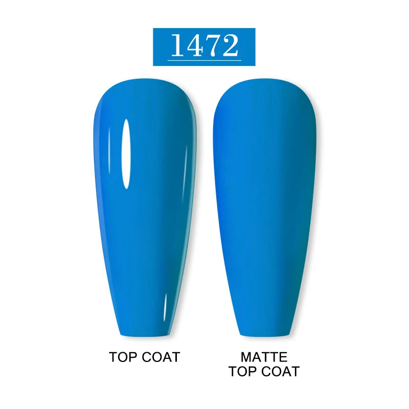 Arte Clavo 15ml Fashion Gel Nail Polish – HEMA & TPO Free Red Glitter UV LED Soak Off Nail Varnish