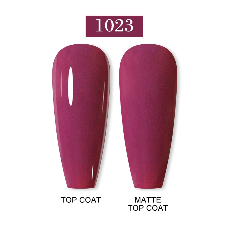 Arte Clavo 15ml Fashion Gel Nail Polish – HEMA & TPO Free Red Glitter UV LED Soak Off Nail Varnish