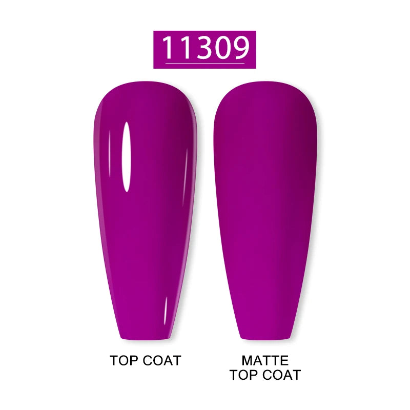 Arte Clavo 15ml Fashion Gel Nail Polish – HEMA & TPO Free Red Glitter UV LED Soak Off Nail Varnish