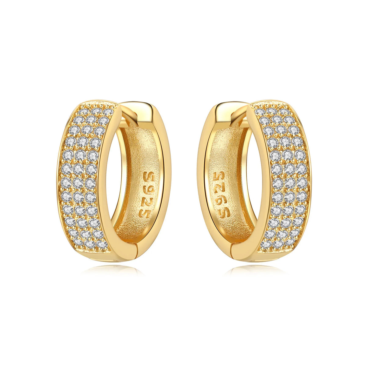 Orstarry S925 Sterling Silver 18k Gold Modern Square Earrings Hoop Earrings For Women Jewelry Original Trendy Anniversary Gifts