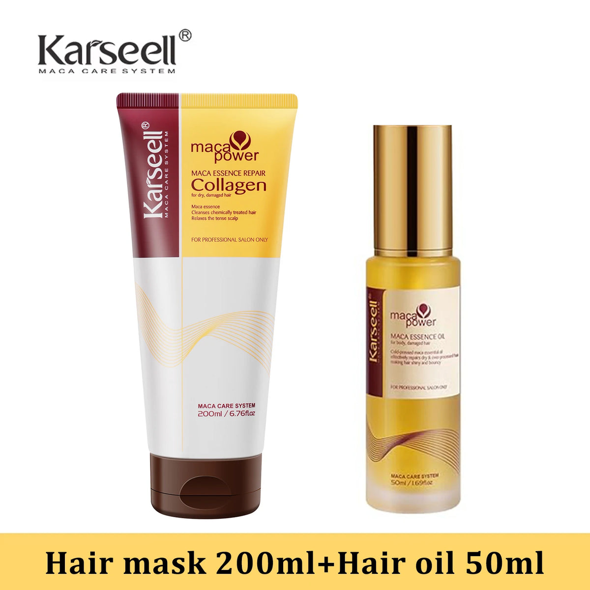 Karseell Moroccan Argan Oil Hair Serum 50ml – Lightweight Hair Care