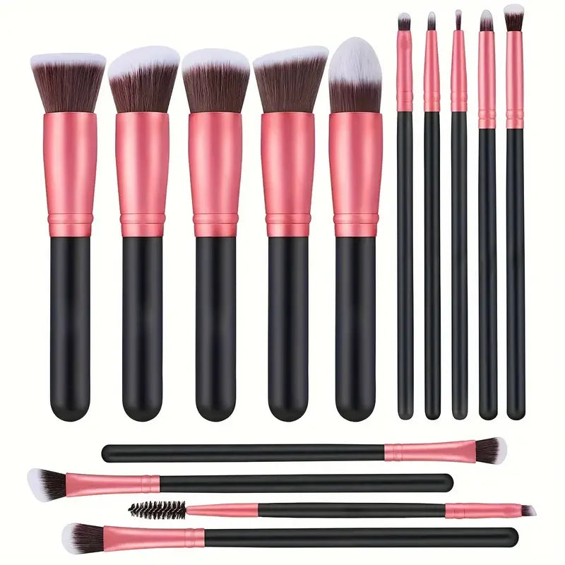 14PCS Makeup Brushes Set – Soft Fluffy Foundation, Blush, Powder & Eyeshadow Brushes, Beauty Makeup Tools Gift Set