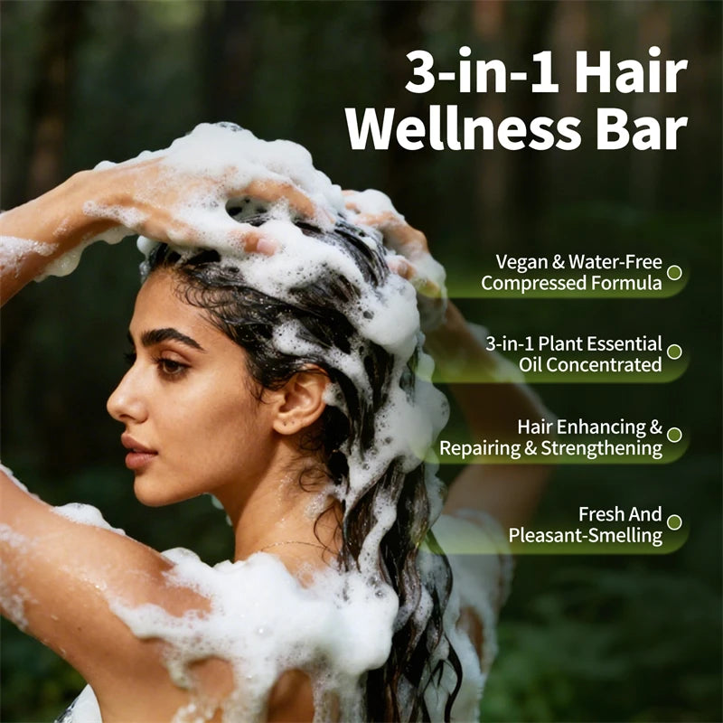 Sevich Usman Grass & Platycladus Herbal Shampoo Bar