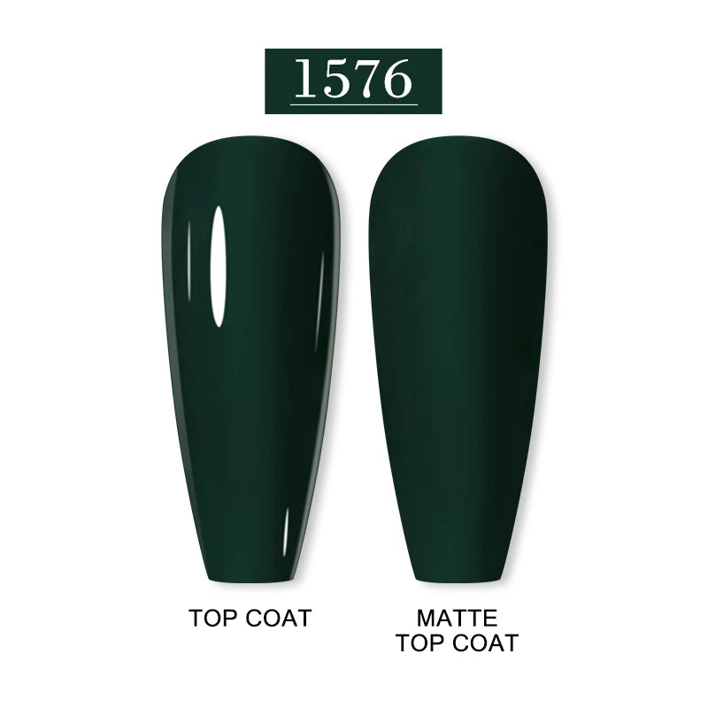 Arte Clavo 15ml Fashion Gel Nail Polish – HEMA & TPO Free Red Glitter UV LED Soak Off Nail Varnish