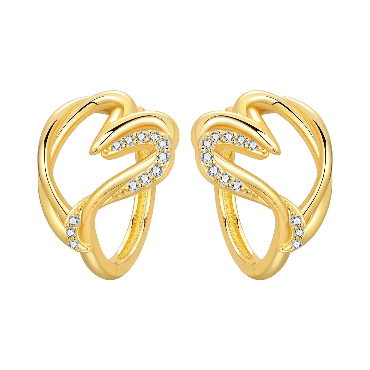Orstarry S925 Sterling Silver 18k Gold Modern Square Earrings Hoop Earrings For Women Jewelry Original Trendy Anniversary Gifts
