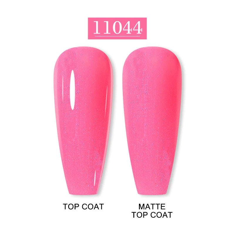 Arte Clavo 15ml Fashion Gel Nail Polish – HEMA & TPO Free Red Glitter UV LED Soak Off Nail Varnish