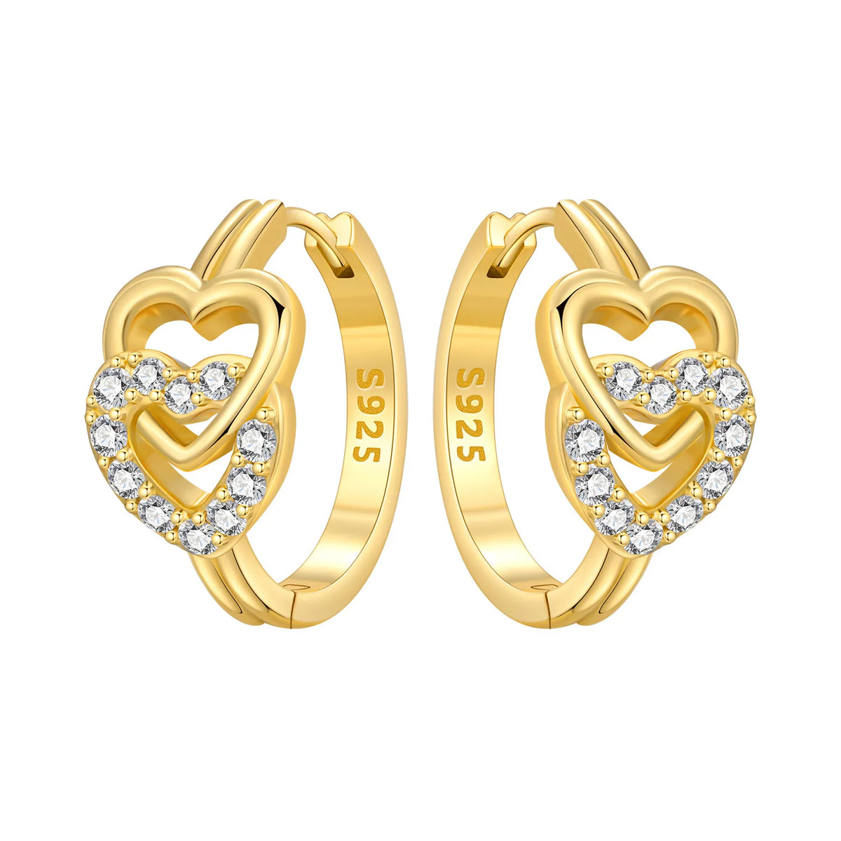 Orstarry S925 Sterling Silver 18k Gold Modern Square Earrings Hoop Earrings For Women Jewelry Original Trendy Anniversary Gifts