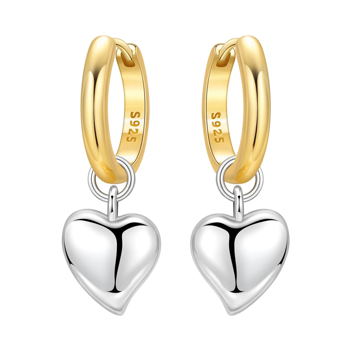 Orstarry S925 Sterling Silver 18k Gold Modern Square Earrings Hoop Earrings For Women Jewelry Original Trendy Anniversary Gifts