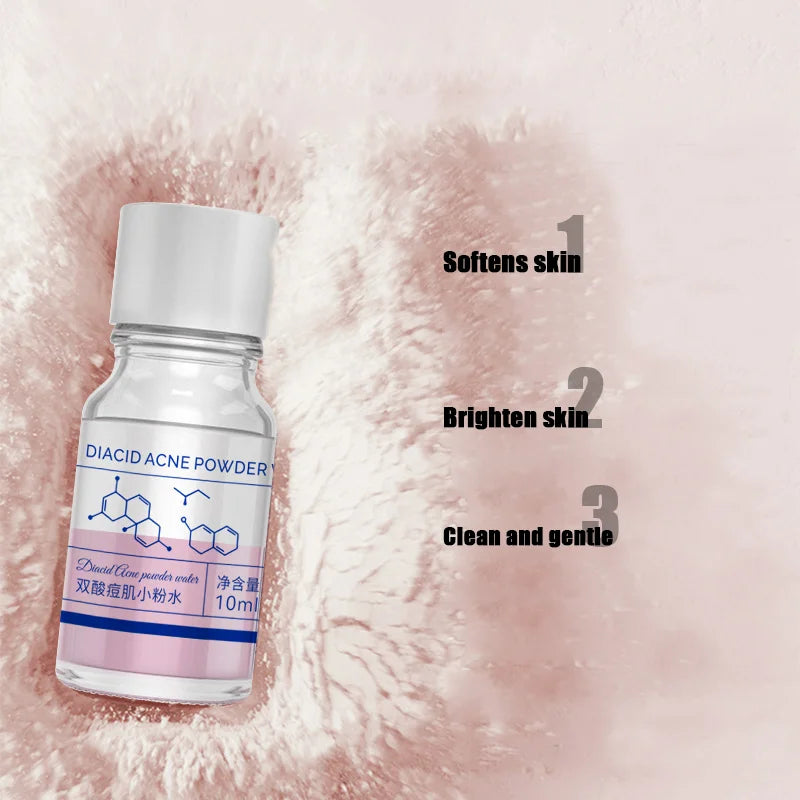 10ml Pink Salicylic Acid Concentrated Acne Essence - Containing Salicylic Acid, Lactose Acid, Calamine, Double Acid Dual Care