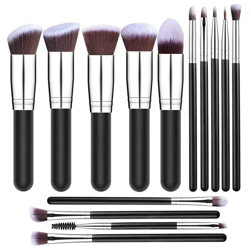 14PCS Makeup Brushes Set – Soft Fluffy Foundation, Blush, Powder & Eyeshadow Brushes, Beauty Makeup Tools Gift Set