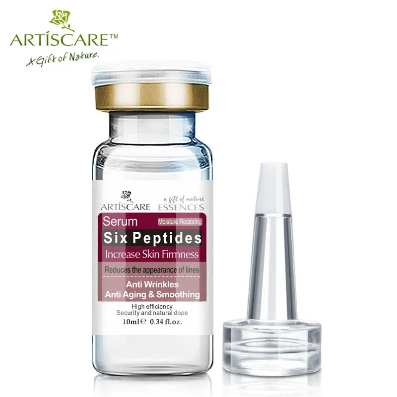 Six peptide Serum wrinkle and aging moisturizing lifting face skin repair essence liquid facial serum 10ml