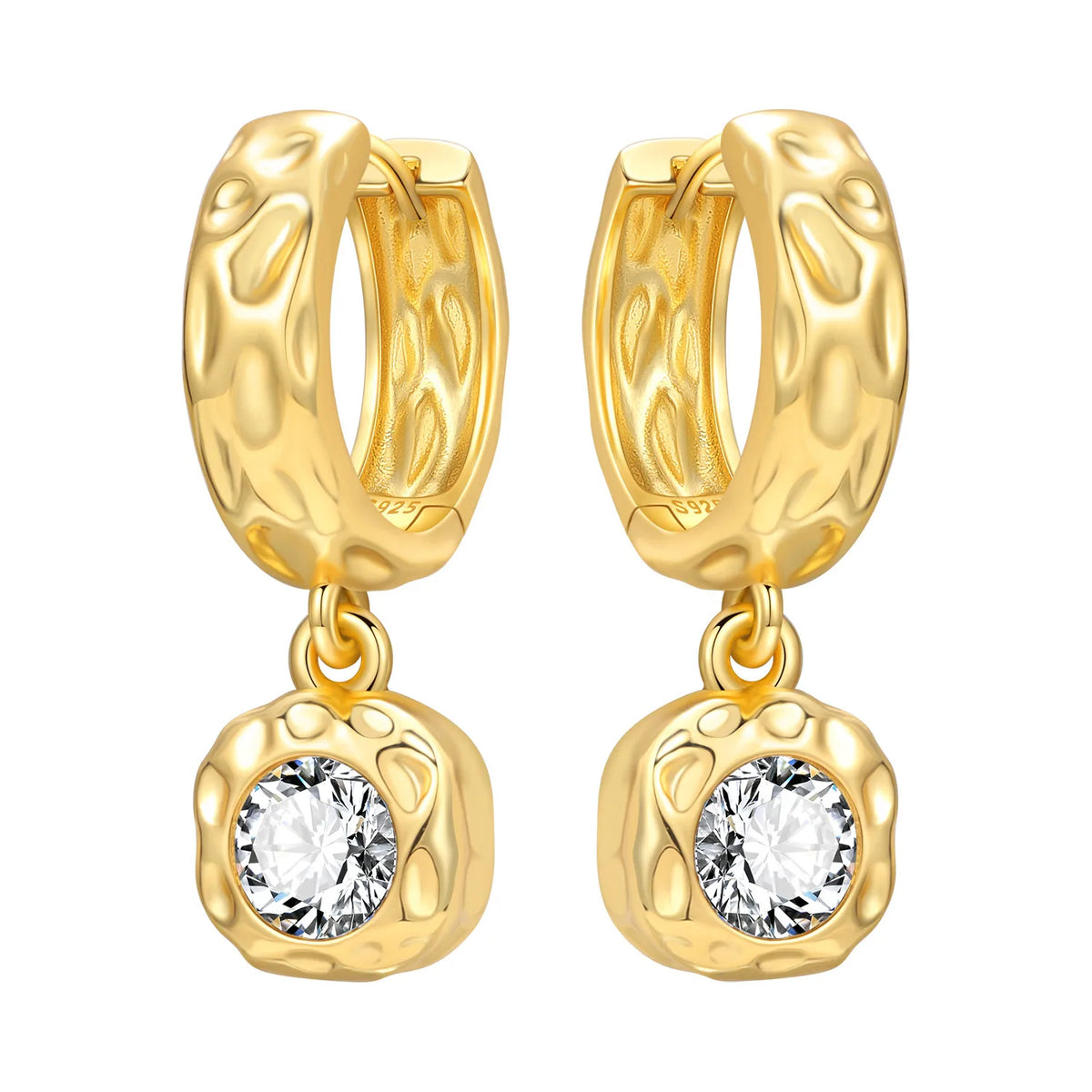 Orstarry S925 Sterling Silver 18k Gold Modern Square Earrings Hoop Earrings For Women Jewelry Original Trendy Anniversary Gifts