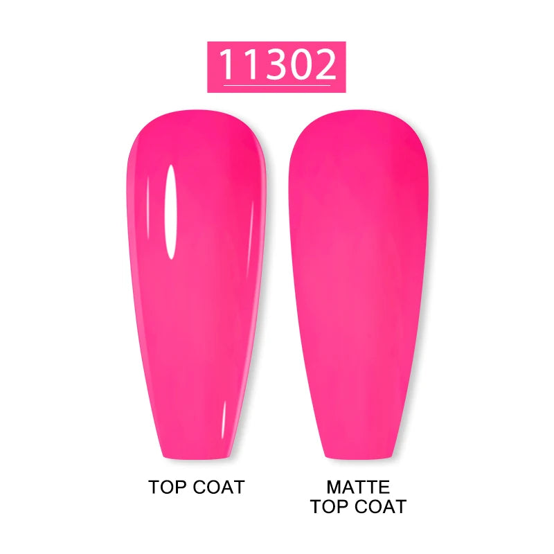 Arte Clavo 15ml Fashion Gel Nail Polish – HEMA & TPO Free Red Glitter UV LED Soak Off Nail Varnish