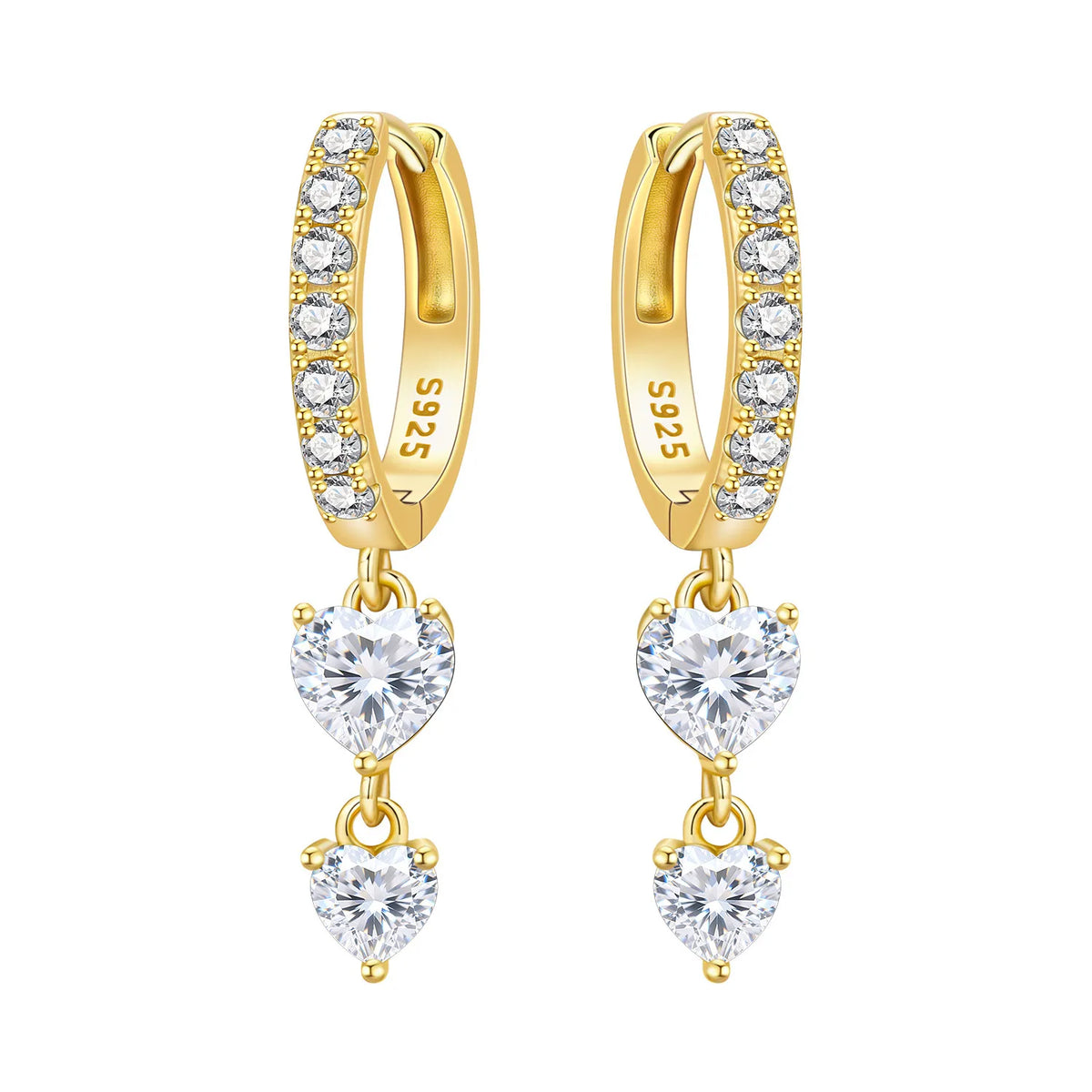 Orstarry S925 Sterling Silver 18k Gold Modern Square Earrings Hoop Earrings For Women Jewelry Original Trendy Anniversary Gifts