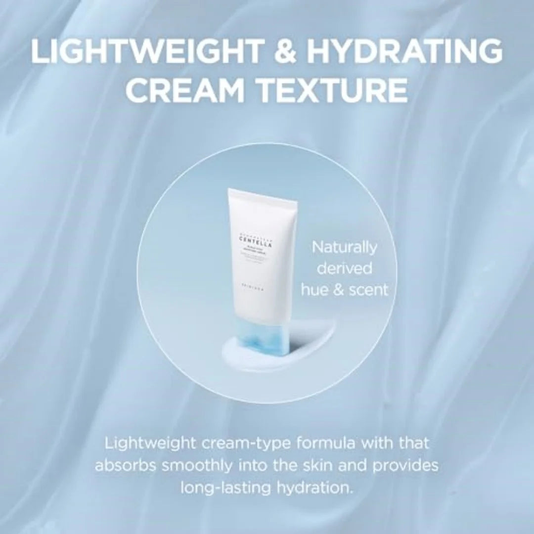 SKIN1004 Hyalu-Cica Moisture Cream Face Moisturizer Hyalu Cica Intense Hydration for Dry Dehydrated Skin Korean Skin Care