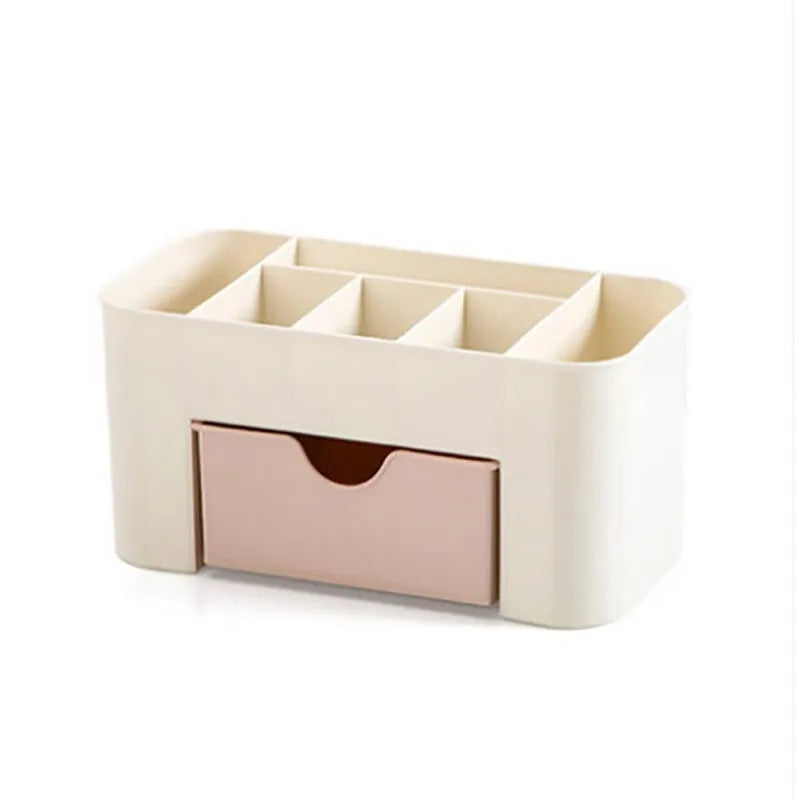 Multi-Function Makeup & Jewelry Storage Box with Drawers