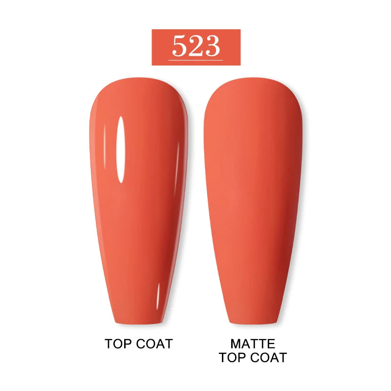 Arte Clavo 15ml Fashion Gel Nail Polish – HEMA & TPO Free Red Glitter UV LED Soak Off Nail Varnish