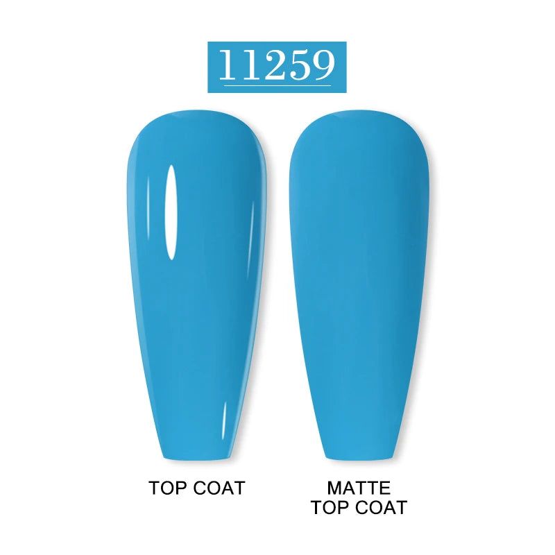 Arte Clavo 15ml Fashion Gel Nail Polish – HEMA & TPO Free Red Glitter UV LED Soak Off Nail Varnish