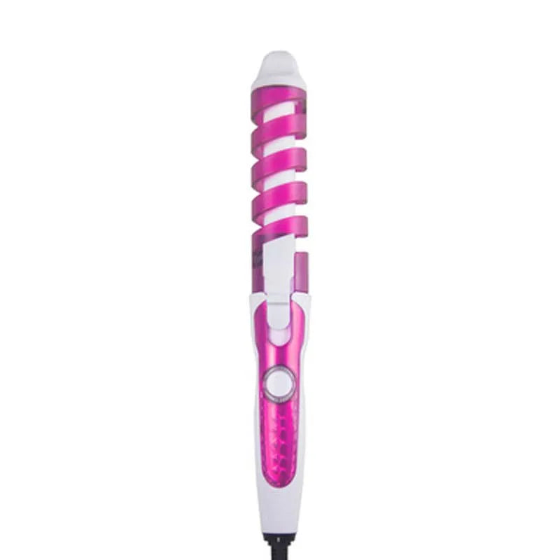 Magic Ceramic Wave Curling Iron Automatic Rotating Curling Iron Portable Mini Titanium Spiral Curling iron