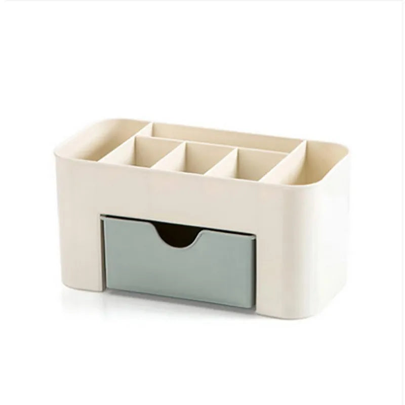 Multi-Function Makeup & Jewelry Storage Box with Drawers