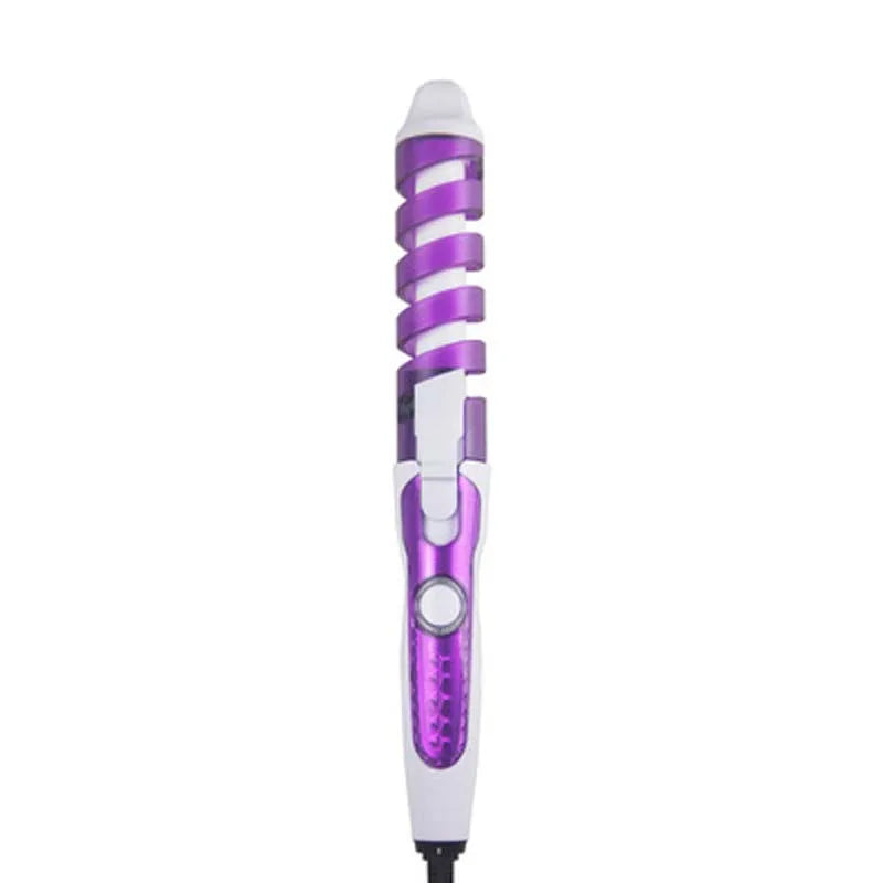 Magic Ceramic Wave Curling Iron Automatic Rotating Curling Iron Portable Mini Titanium Spiral Curling iron