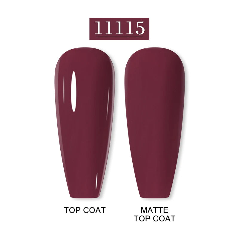 Arte Clavo 15ml Fashion Gel Nail Polish – HEMA & TPO Free Red Glitter UV LED Soak Off Nail Varnish