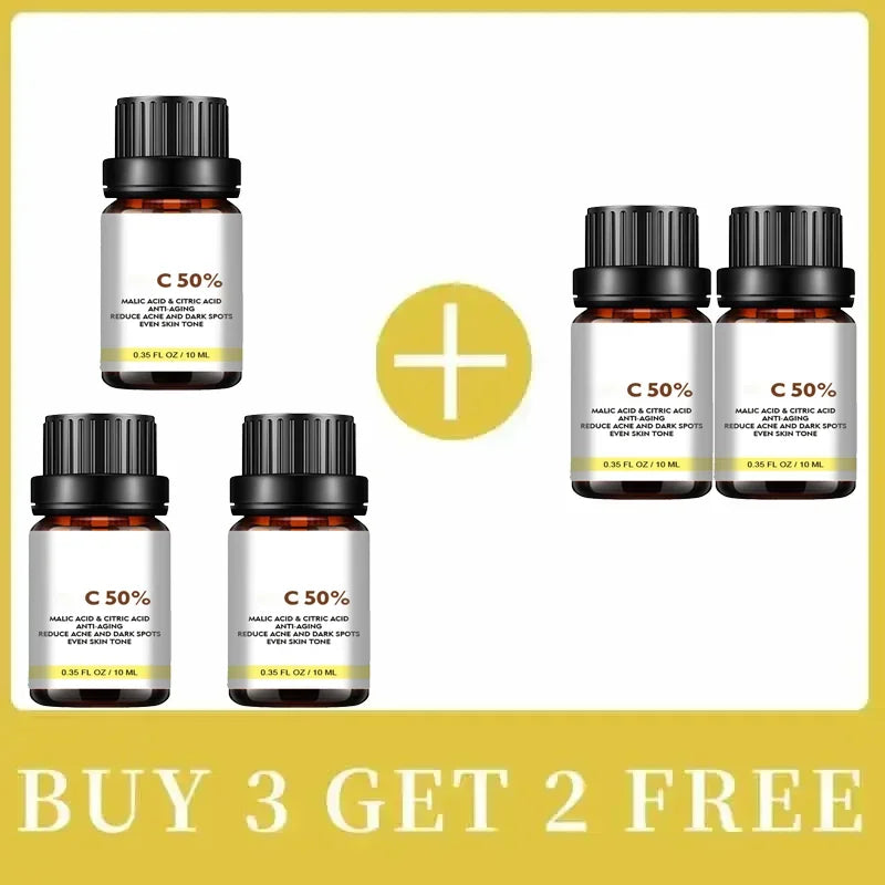 7ht With Malic Acid Citric Acid For Face Facial Peel 50% Peeling Serum Peeling Serum Chemical Peel Whitening Nourishing Essence