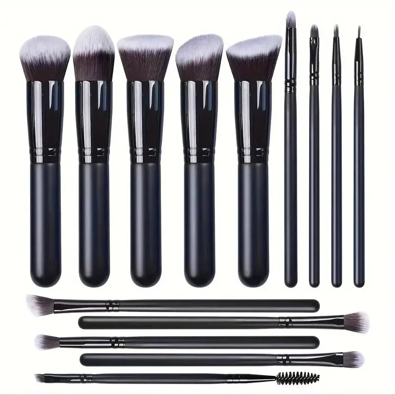 14PCS Makeup Brushes Set – Soft Fluffy Foundation, Blush, Powder & Eyeshadow Brushes, Beauty Makeup Tools Gift Set