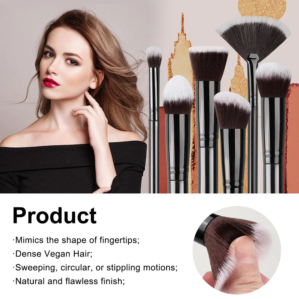 14PCS Makeup Brushes Set – Soft Fluffy Foundation, Blush, Powder & Eyeshadow Brushes, Beauty Makeup Tools Gift Set