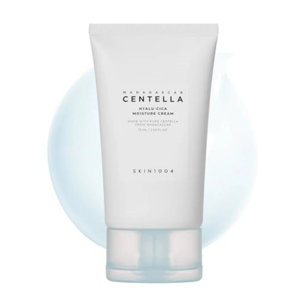 SKIN1004 Hyalu-Cica Moisture Cream Face Moisturizer Hyalu Cica Intense Hydration for Dry Dehydrated Skin Korean Skin Care