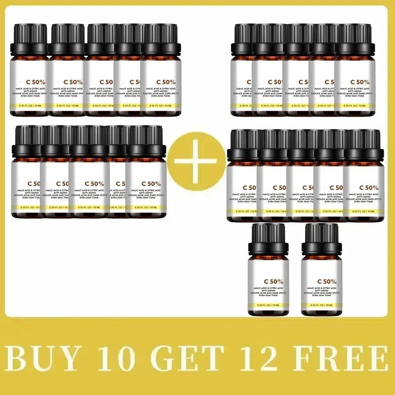 7ht With Malic Acid Citric Acid For Face Facial Peel 50% Peeling Serum Peeling Serum Chemical Peel Whitening Nourishing Essence