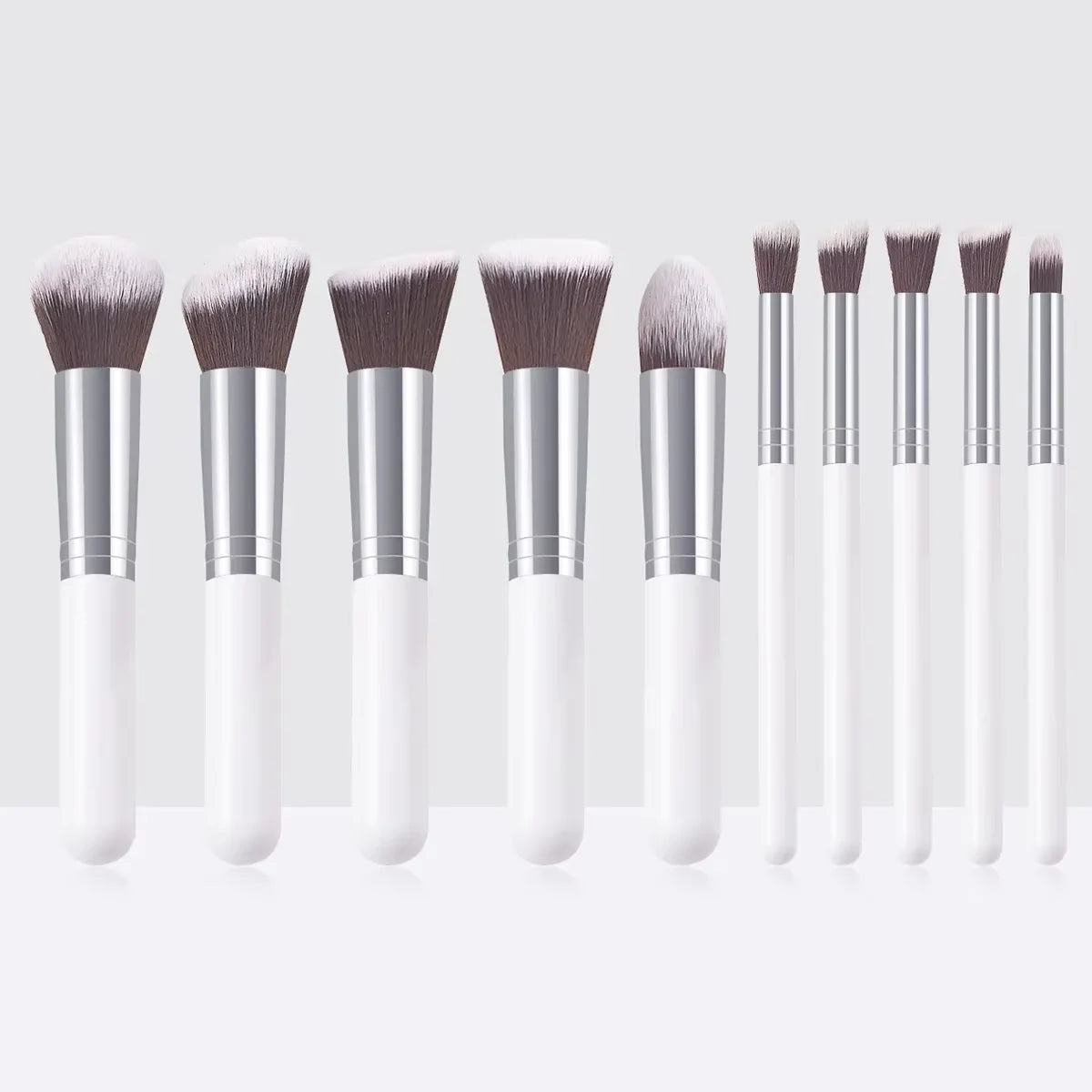 8pcs Makeup Brush Kit Soft Synthetic Hair Make Up Brushes Foundation Blush Eyeshadow Cosmetic Makeup Tools