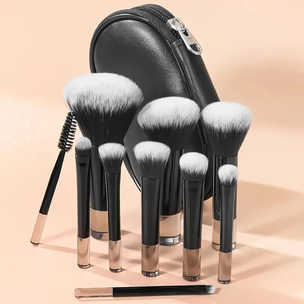 8pcs Makeup Brush Kit Soft Synthetic Hair Make Up Brushes Foundation Blush Eyeshadow Cosmetic Makeup Tools