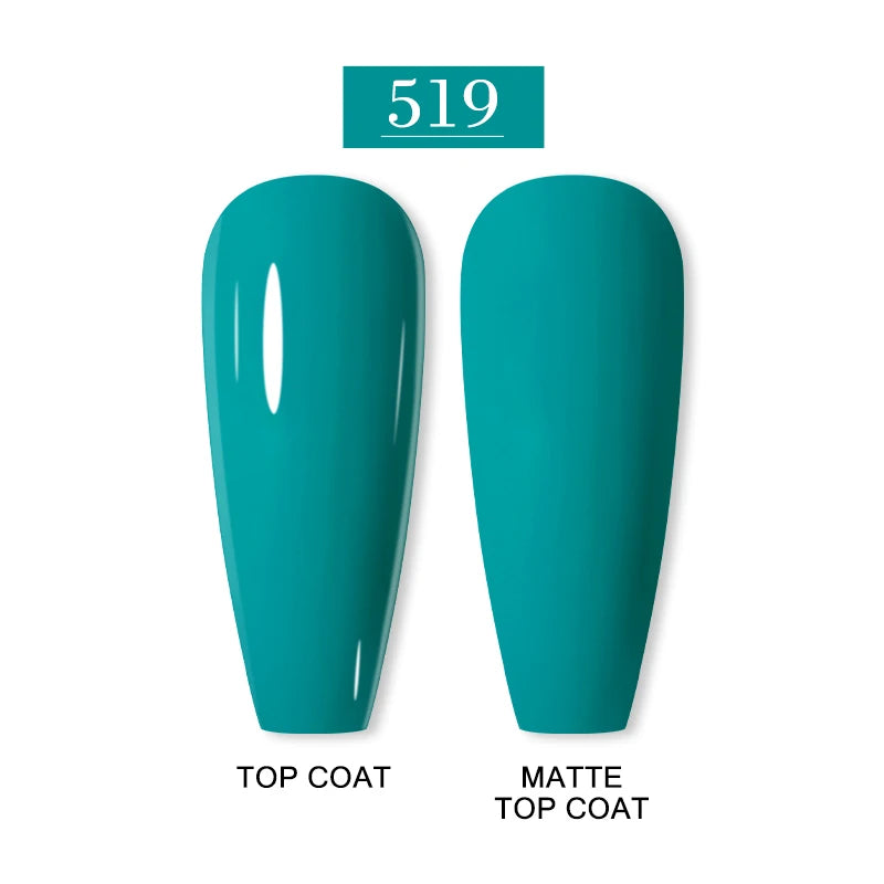 Arte Clavo 15ml Fashion Gel Nail Polish – HEMA & TPO Free Red Glitter UV LED Soak Off Nail Varnish