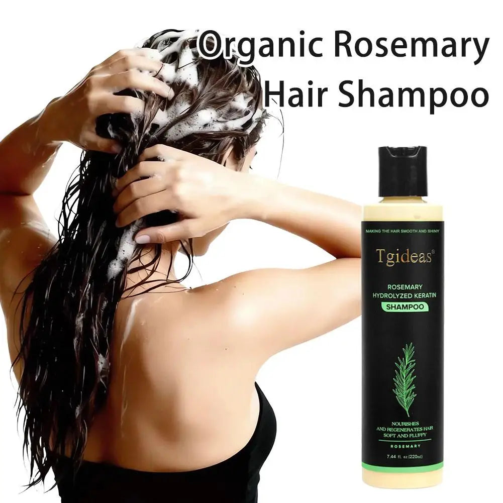 Tigdeas Rosemary Hair Shampoo Volumizing and Thickening Strength220ml Organic Rosemary Hair Shampoo Volumizing Thickening Streng