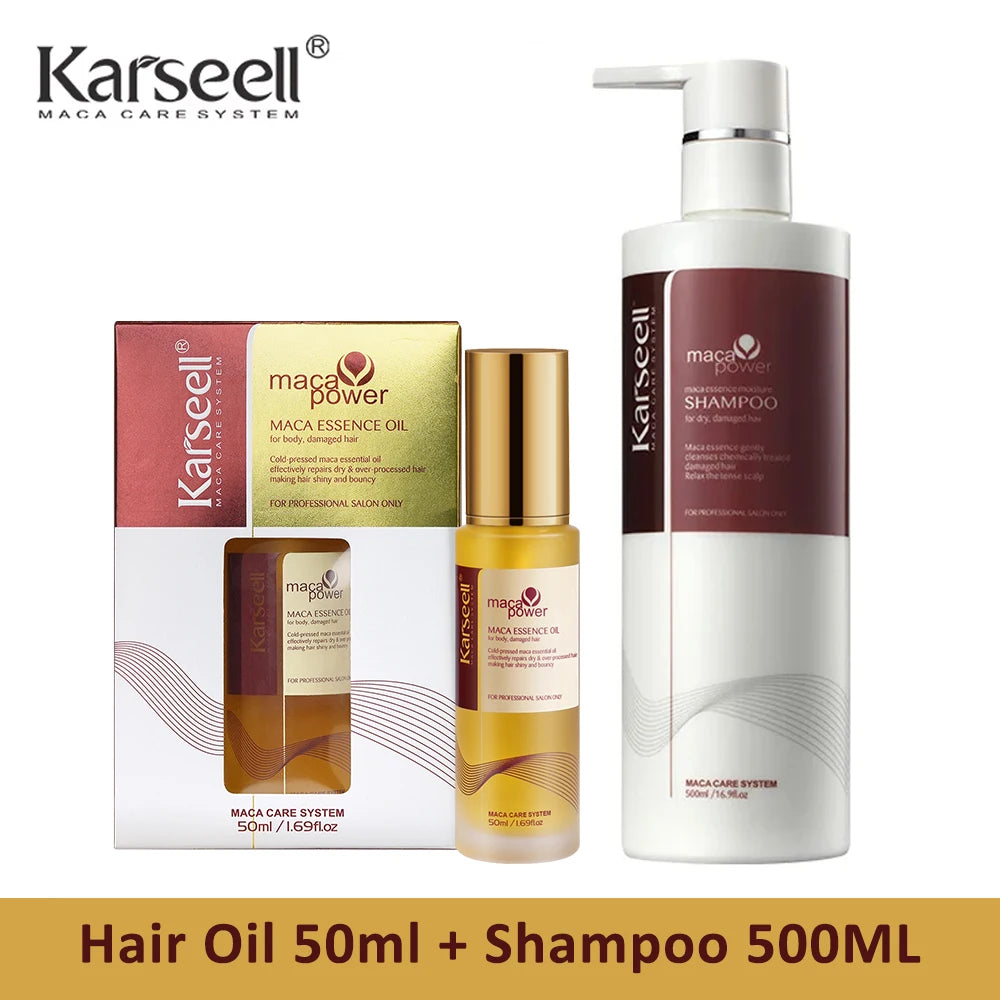 Karseell Moroccan Argan Oil Hair Serum 50ml – Lightweight Hair Care