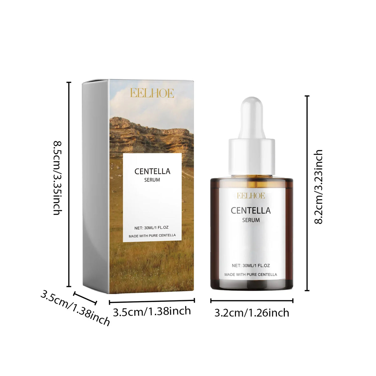 Korean Centella Asiatica 24H Skincare Set Cica Serum Face Wash Cleansing Oil Facial Care Set Soothing Refresh Smooth K-beauty