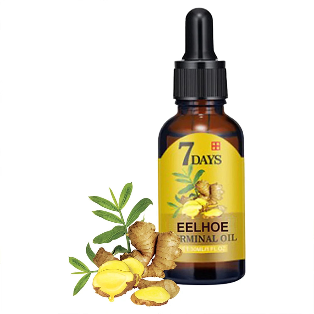 Ginger Hair Essential Oil – Nourishing Scalp & Root Care