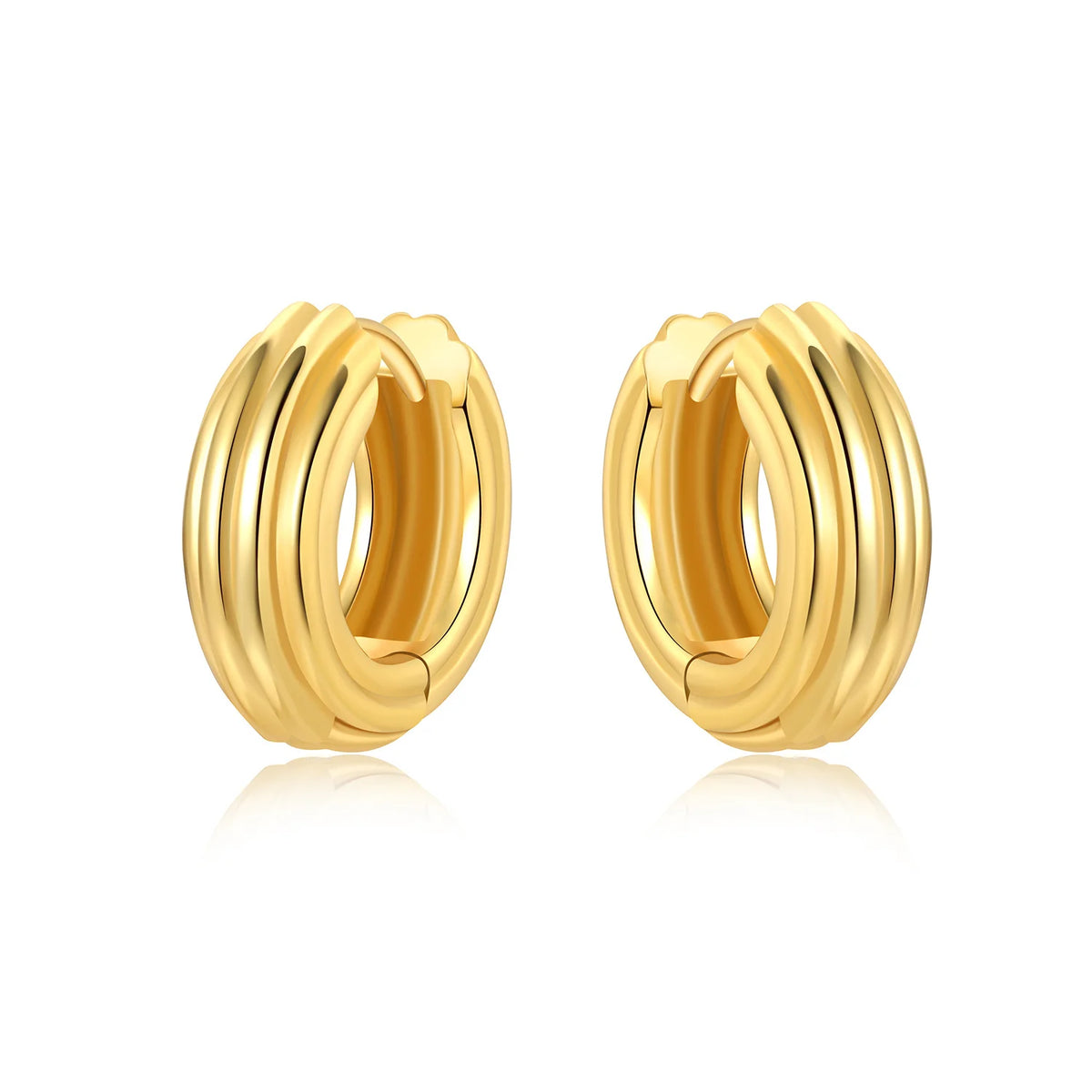 Orstarry S925 Sterling Silver 18k Gold Modern Square Earrings Hoop Earrings For Women Jewelry Original Trendy Anniversary Gifts