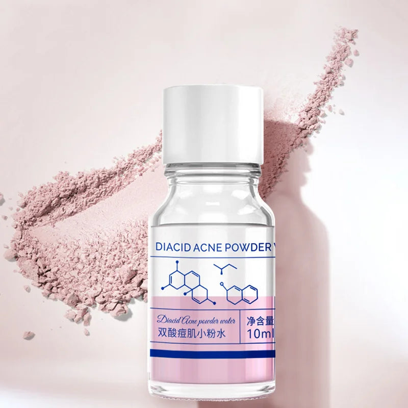 10ml Pink Salicylic Acid Concentrated Acne Essence - Containing Salicylic Acid, Lactose Acid, Calamine, Double Acid Dual Care