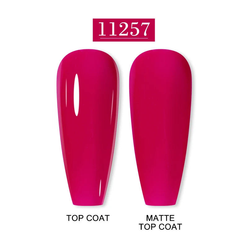 Arte Clavo 15ml Fashion Gel Nail Polish – HEMA & TPO Free Red Glitter UV LED Soak Off Nail Varnish