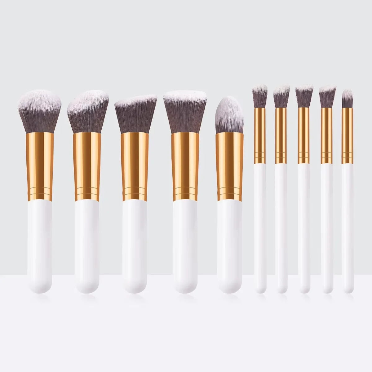 8pcs Makeup Brush Kit Soft Synthetic Hair Make Up Brushes Foundation Blush Eyeshadow Cosmetic Makeup Tools